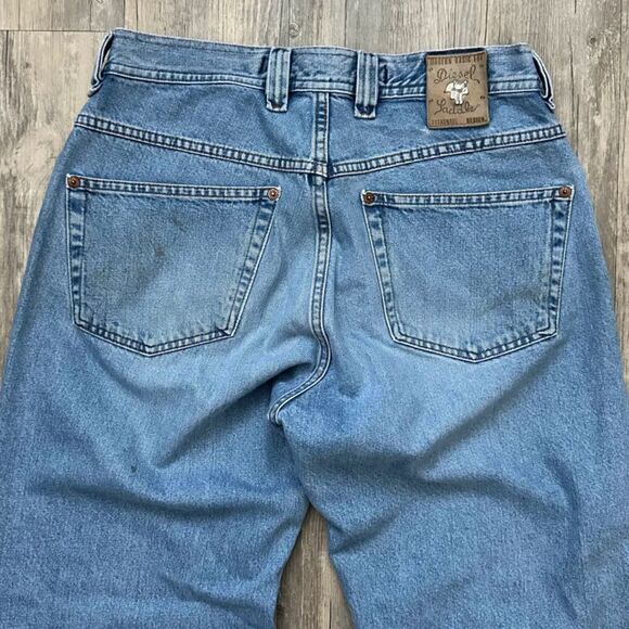 Vintage Diesel Cochise Western Wear Denim Jeans Size 33x32 - Picture 2 of 7